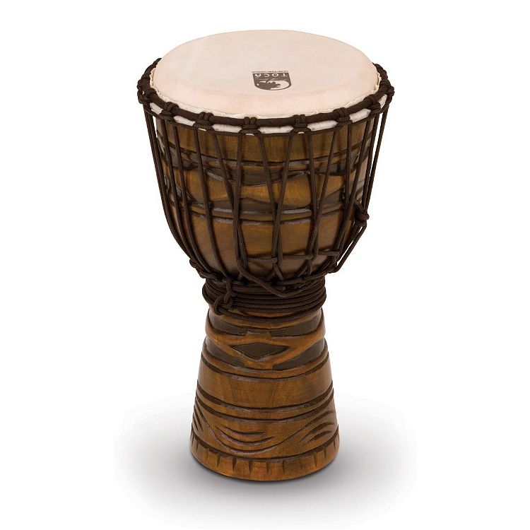 Foto van Toca todj-8am 8 inch origins series djembe african mask