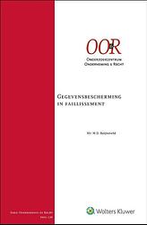 Foto van Gegevensbescherming in faillissement - hardcover (9789013170504)