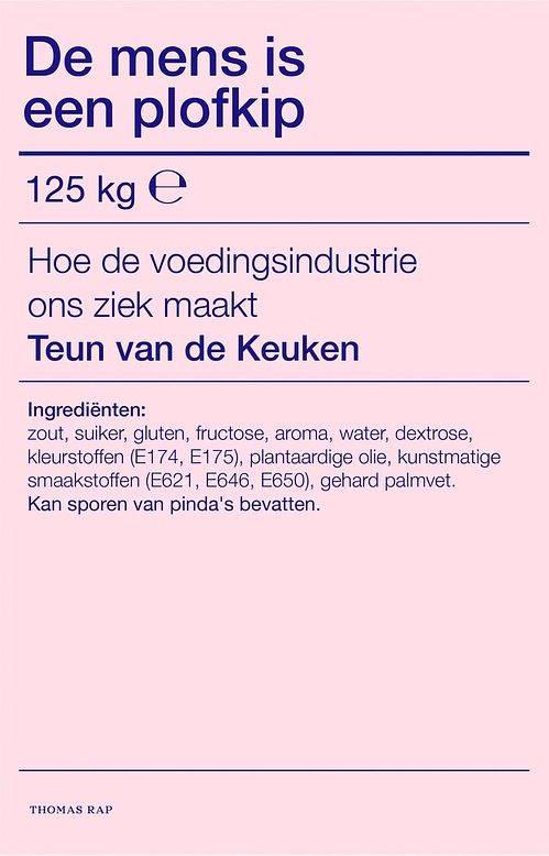 Foto van De mens is een plofkip - teun van de keuken - ebook