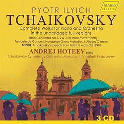 Foto van Tschaikowsky: tchaikovsky - complete works for piano and orchest - cd (0881488200836)