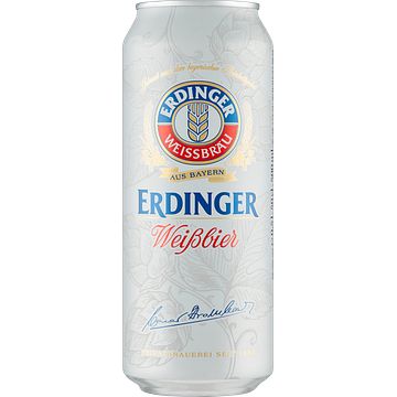 Foto van Erdinger weißbier blik 500ml aanbieding bij jumbo | 2 flessen of blikjes