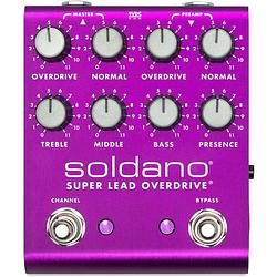 Foto van Soldano slo plus purple limited edition 2-kanaals crunch / overdrive effectpedaal