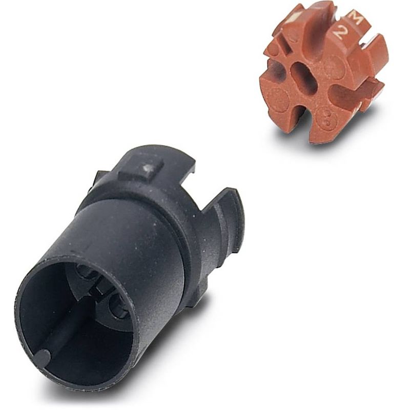 Foto van Phoenix contact 1440931 sensor/actuator connector, niet geassembleerd m12 aantal polen: 4 contactdrager 10 stuk(s)