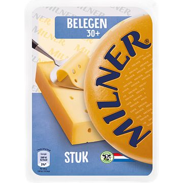 Foto van Milner 30+ belegen kaas stuk 450g bij jumbo