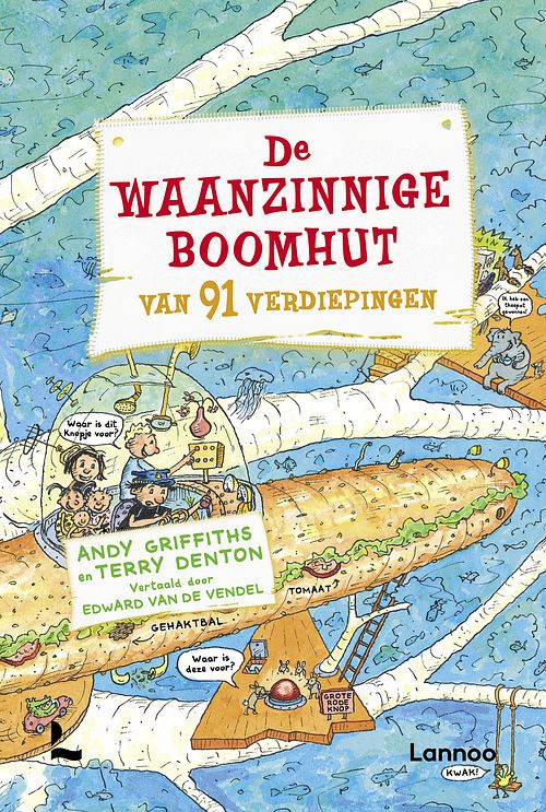 Foto van De waanzinnige boomhut van 91 verdiepingen - andy griffiths, terry denton - ebook (9789401451628)