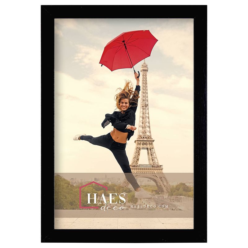 Foto van Haes deco - houten fotolijst paris zwart 30x45 - sp001321