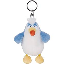 Foto van Nici sleutelhanger jungle dan junior 10 cm pluche blauw/wit