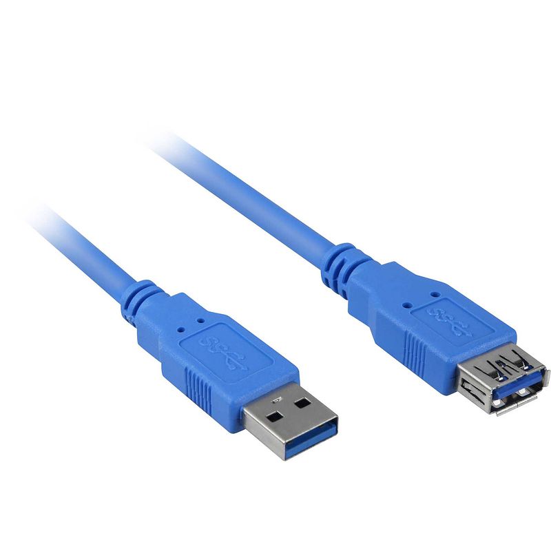 Foto van Usb 3.0 verlengkabel