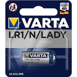 Foto van 6 stuks (6 blisters a 1 st) varta n/lady wegwerpbatterij alkaline