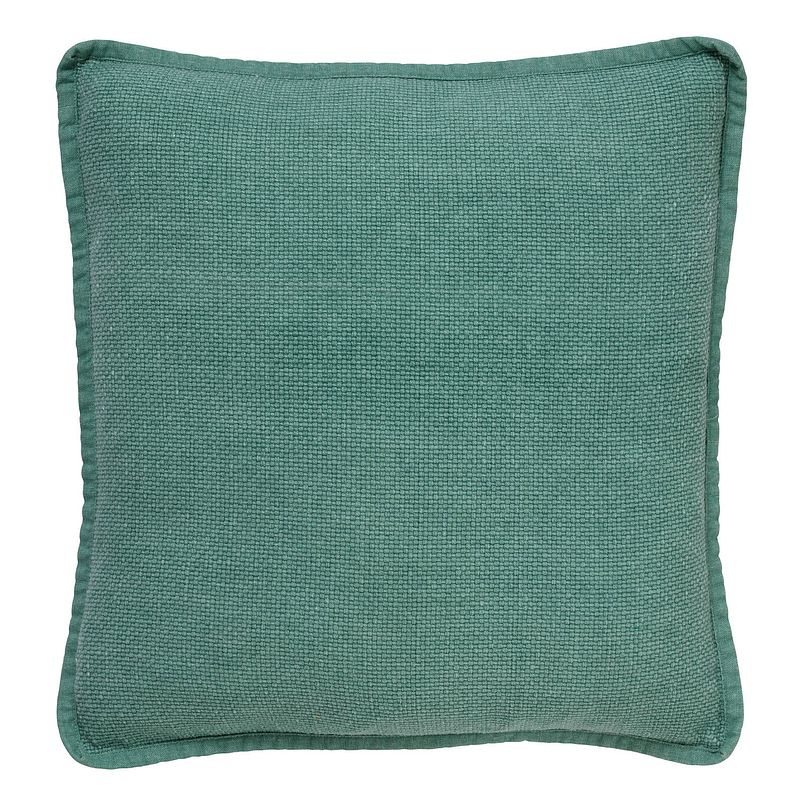 Foto van Dutch decor bowie - kussenhoes van katoen 45x45 cm sagebrush green - groen - groen