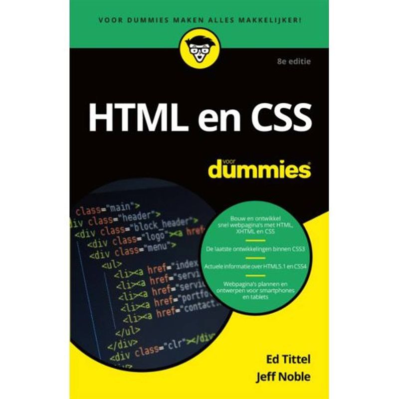 Foto van Html en css voor dummies - voor dummies