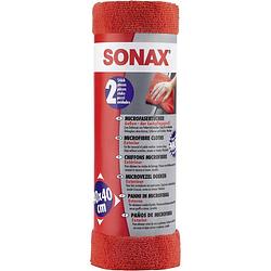Foto van Sonax microvezeldoek exterieur rood 2-delig
