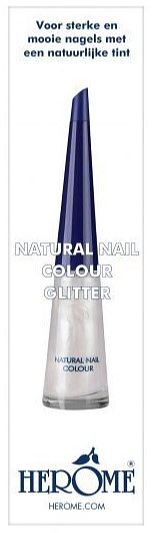 Foto van Herome natural nailcolor glitter