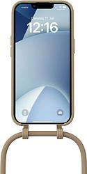 Foto van Change case apple iphone 15 back cover met koord bruin