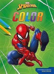 Foto van Marvel spider-man color kleurblok / marvel spider-man color bloc de coloriage - paperback (9789044765366)