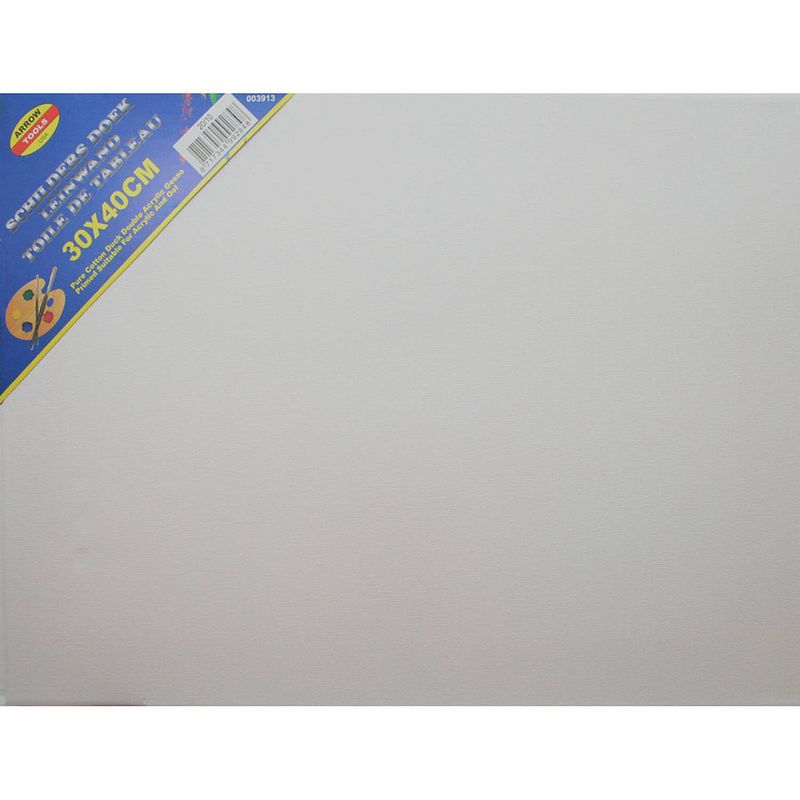 Foto van 3x canvas schilders doek 30 x 40 cm zware kwaliteit - schilderen - hobby accessoires