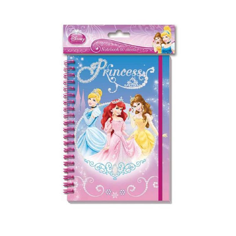 Foto van Disney notitieboekje princess junior a5 papier roze