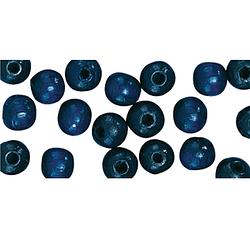 Foto van Armbandjes rijgen 104 donkerblauwe kralen 10 mm - hobbykralen