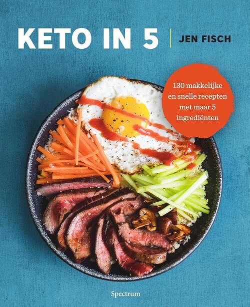 Foto van Keto in 5 - jen fisch - ebook (9789000374915)