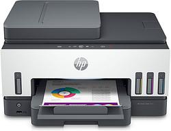 Foto van Hp smart tank 7605 all-in-one inkjet printer grijs