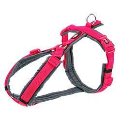 Foto van Trixie hondentuigje premium trekking 53-64 cm nylon roze