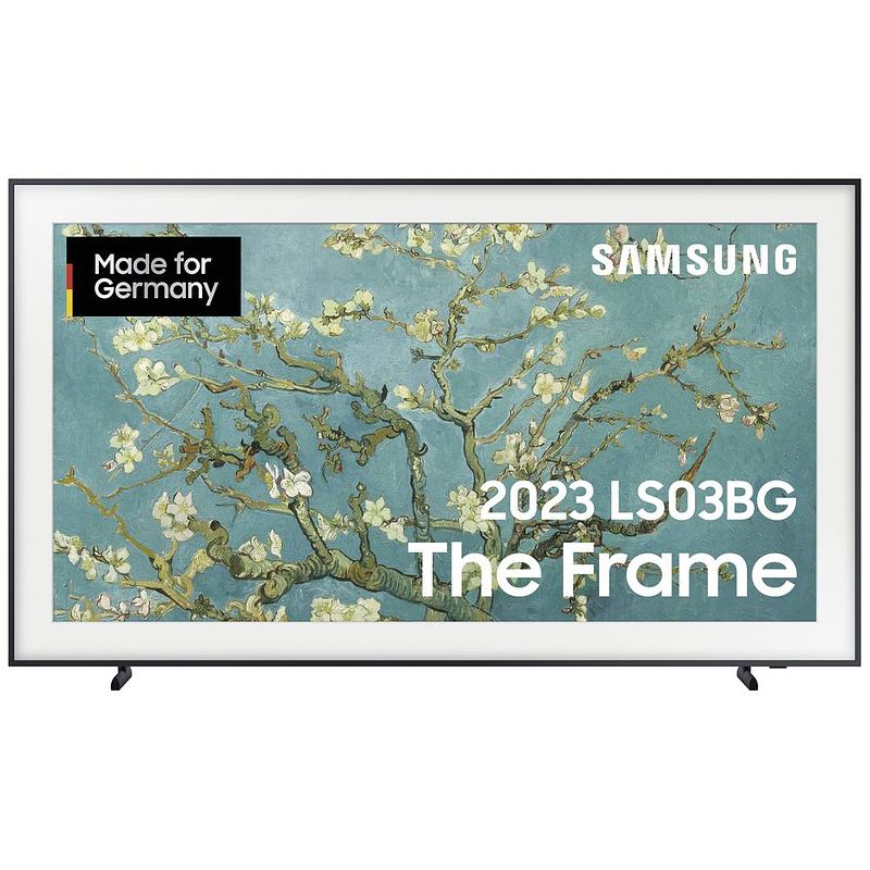 Foto van Samsung gq85ls03bguxzg qled-tv 214 cm 85 inch energielabel g (a - g) ci+*, dvb-c, dvb-s2, dvb-t2 hd, qled, smart tv, uhd, wifi zwart