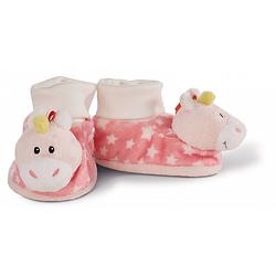 Foto van Nici babyschoentjes unicorn stupsi 7 x 7,5 cm pluche roze