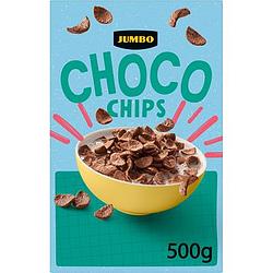 Foto van Jumbo choco chips ontbijtgranen 500g