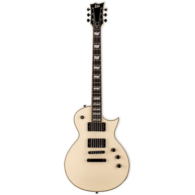 Foto van Esp ltd ec-401 ow elektrische gitaar olympic white