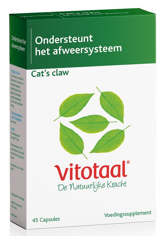 Foto van Vitotaal cat's claw capsules