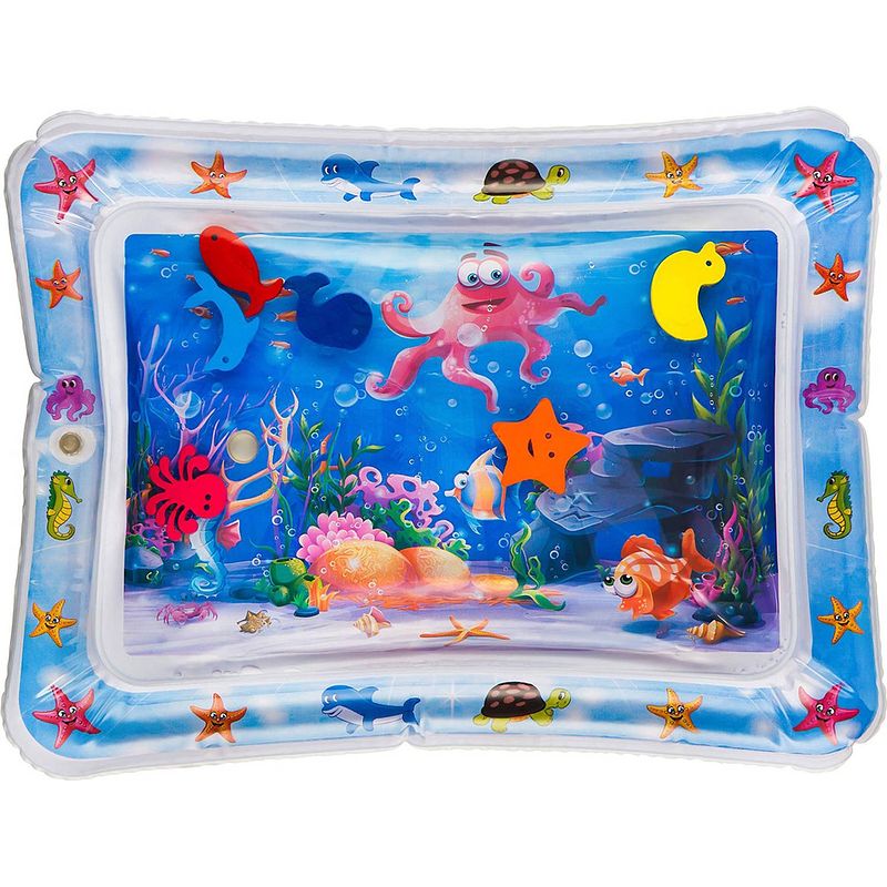 Foto van Rx goods baby opblaasbare waterspeelmat speelgoed deluxe - spelen met water - speelkleed & aquamat