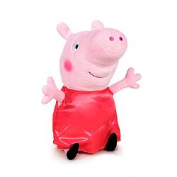 Foto van Berjuan knuffel peppa pig junior 20 cm pluche rood