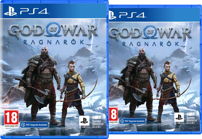 Foto van God of war ragnarok standard edition ps4 duo pack