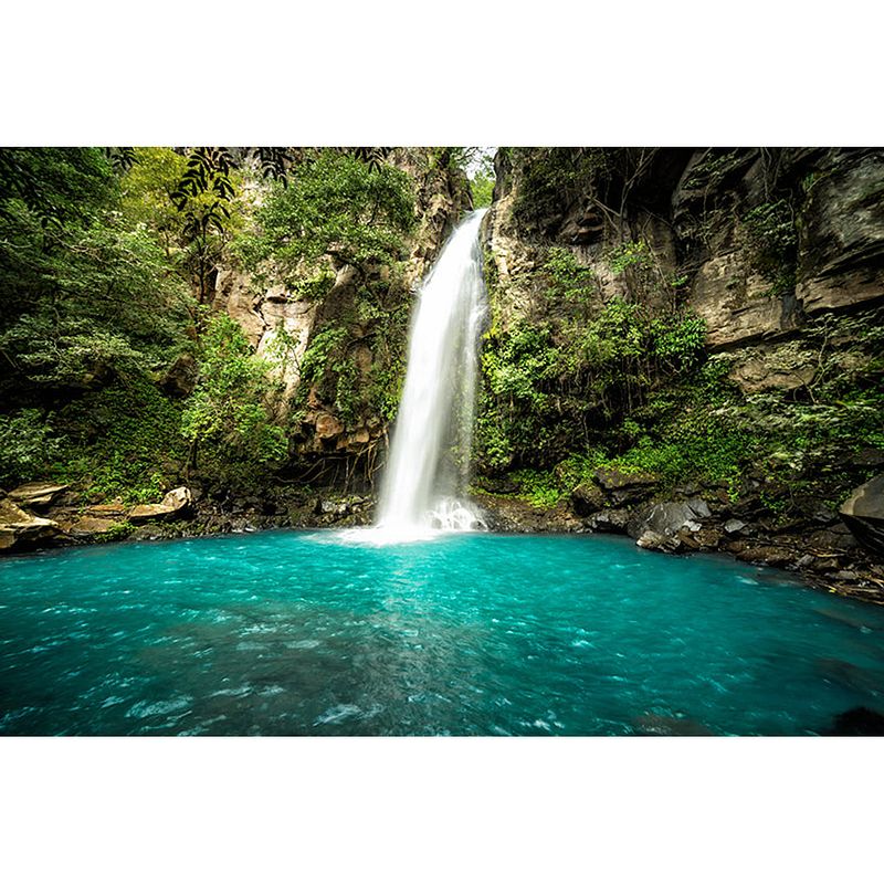 Foto van Inductiebeschermer - waterfall - 60x60 cm