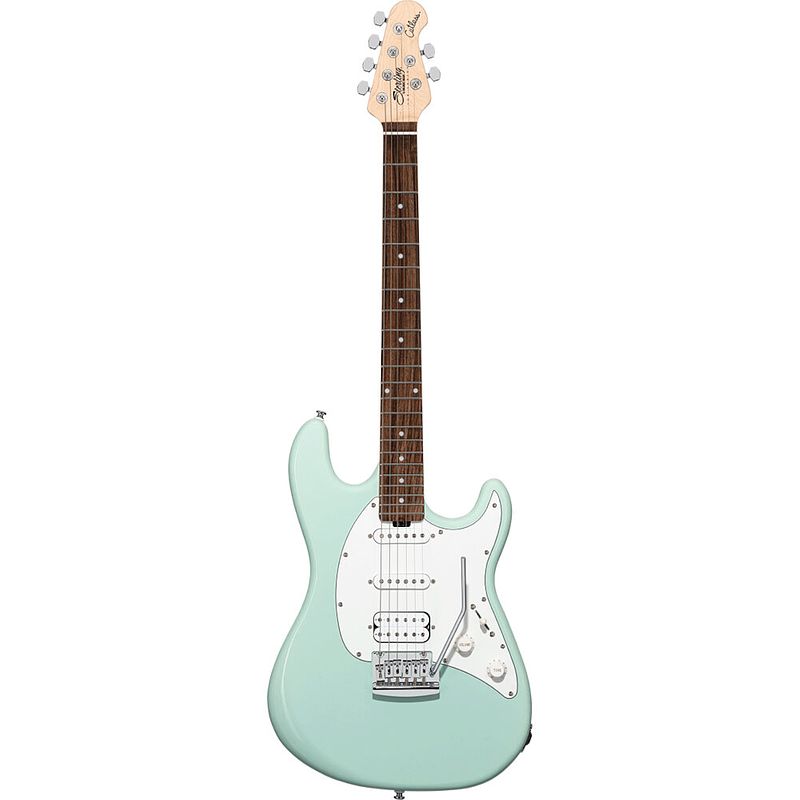 Foto van Sterling by music man cutlass ct30 hss mint green elektrische gitaar