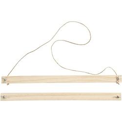 Foto van Creotime poster hangers hout unisex 33,6 x 2 x 2,2 cm