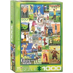 Foto van Eurographics puzzel golf around the world - 1000 stukjes