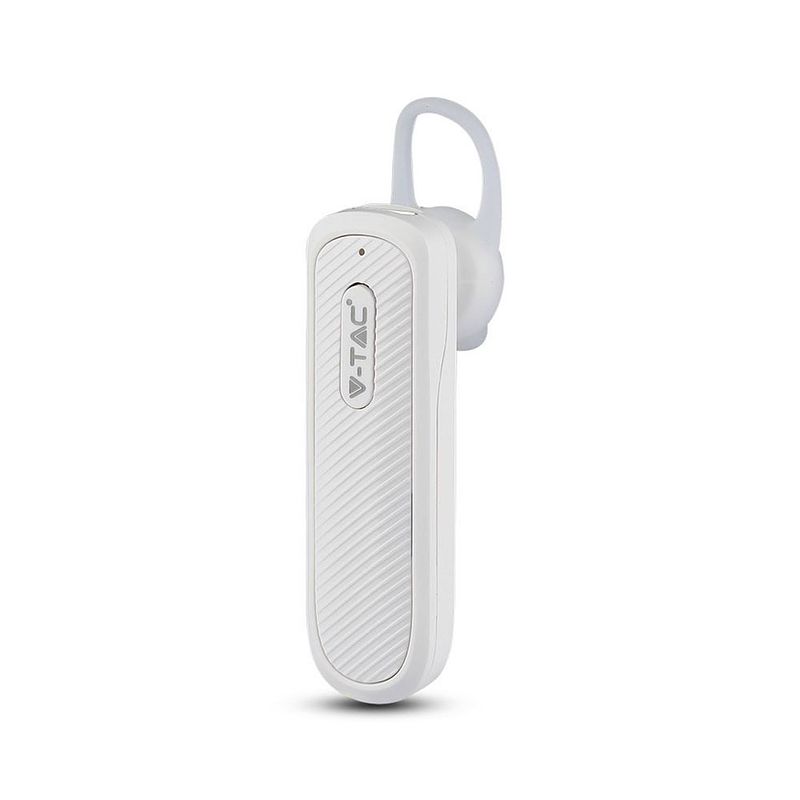 Foto van V-tac vt-6700 bluetooth headset - wit - 70mah