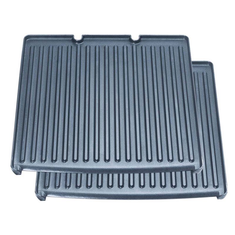 Foto van Solis geribbelde platen grill & more 7952 - 2 stuks