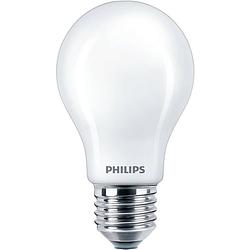 Foto van Philips led lamp - e27 mat - 60w - warm wit licht - 3 stuks