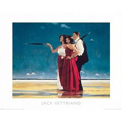 Foto van Jack vettriano - the missing man i kunstdruk 50x40cm