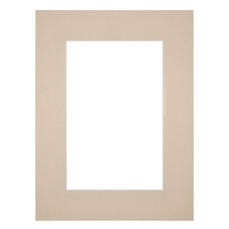 Foto van Passe-partout 60x80cm/48x68cm karton beige rand 6cm recht