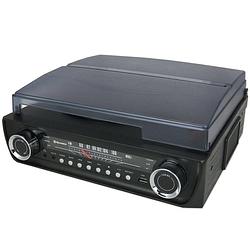 Foto van Roadstar ttr 9645 bluetooth platenspeler met fm-radio zwart