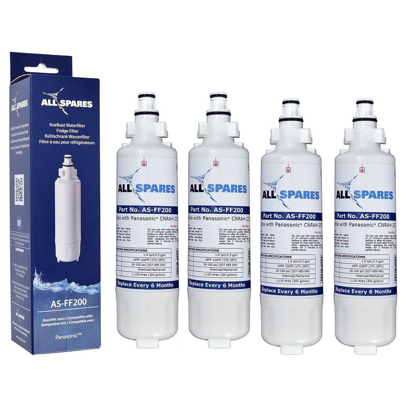 Foto van 4x panasonic waterfilter cnrah-257760 van allspares