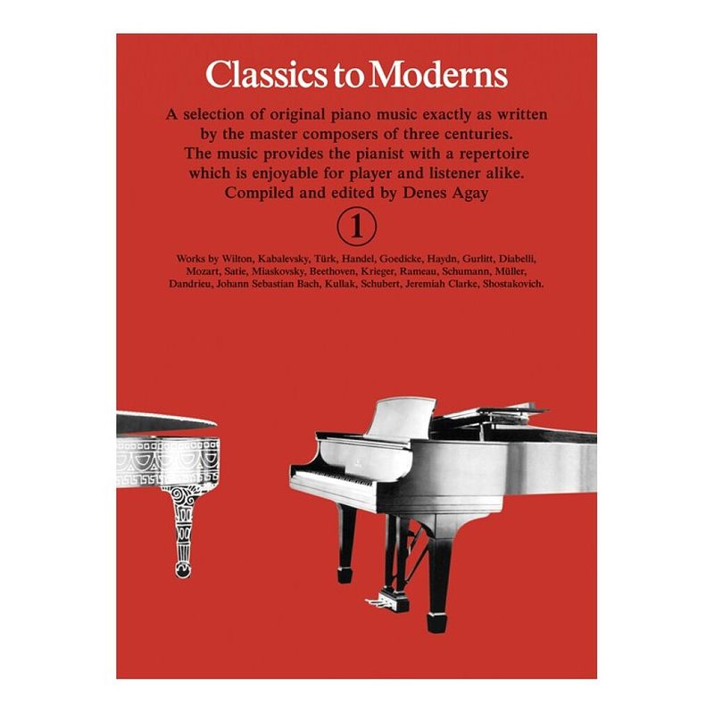 Foto van Yorktown music press classics to moderns 1 pianoboek