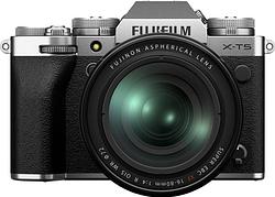 Foto van Fujifilm x-t5 zilver + xf 16-80mm f/4