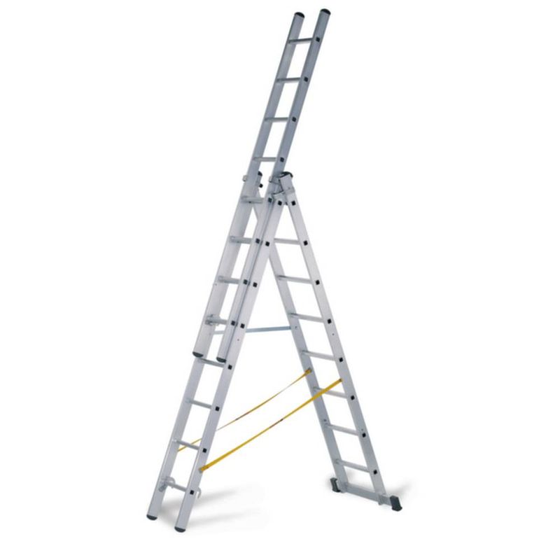 Foto van Zarges 41538 aluminium multifunctionele ladder opklapbaar 16 kg