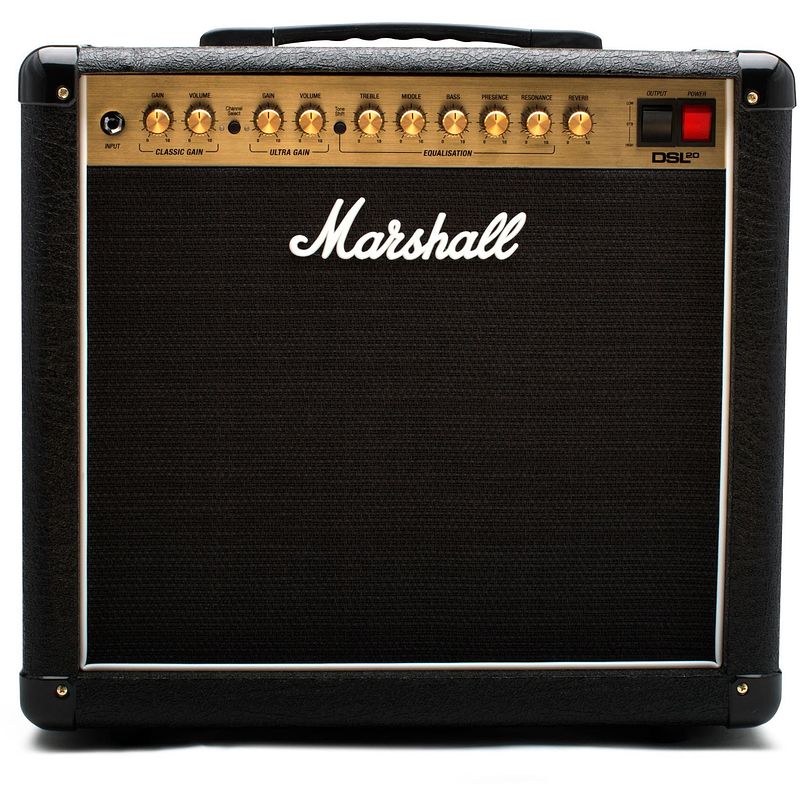 Foto van Marshall dsl20cr gitaarversterker combo