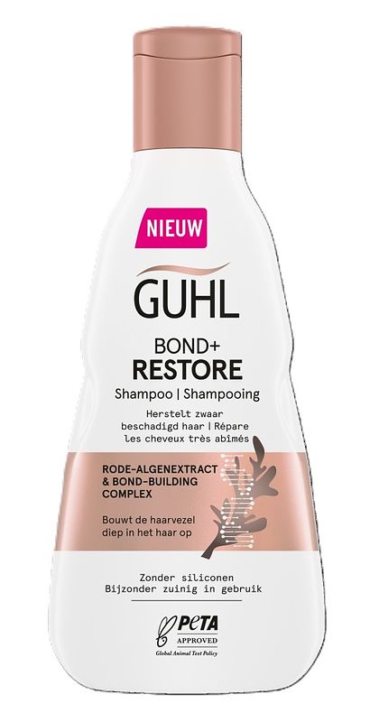 Foto van Guhl bond + restore shampoo