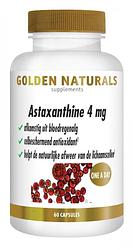 Foto van Golden naturals astaxanthine 4mg softgels